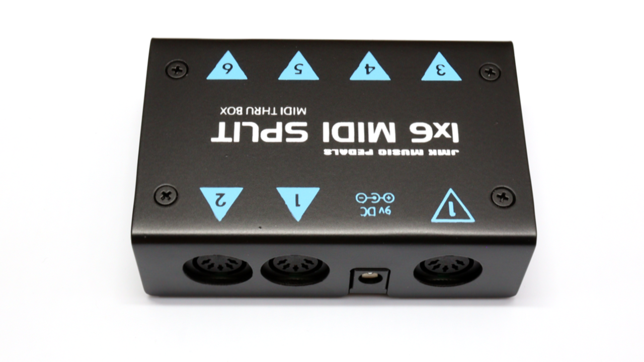 split pedal 1x6 MIDI Split – JMK Music Pedals