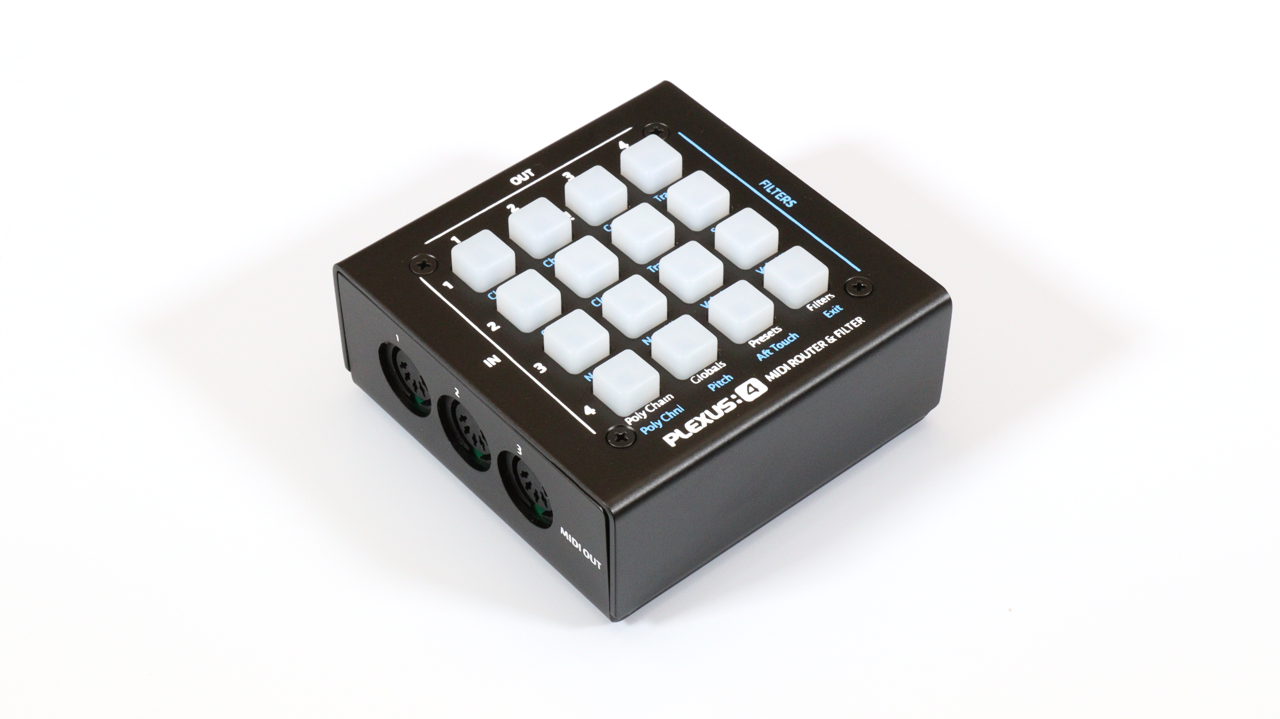Plexus 4 MIDI Router, MIDI Hub, MIDI Filter – JMK Music Pedals